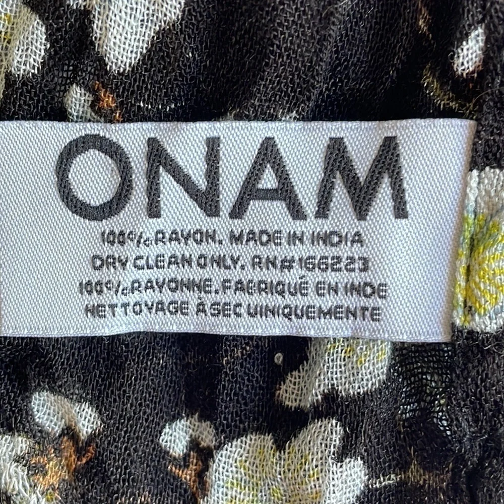 ONAM In-Bloom Scarf in Night Botanical
